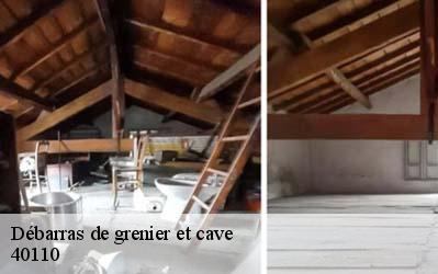 Débarras de grenier et cave  40110