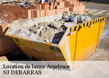 Location de benne  argelouse-40430 NJ DEBARRAS