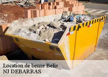 Location de benne  belis-40120 NJ DEBARRAS