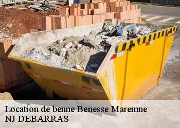 Location de benne  benesse-maremne-40230 NJ DEBARRAS