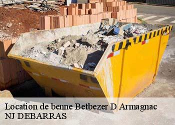 Location de benne  betbezer-d-armagnac-40240 NJ DEBARRAS