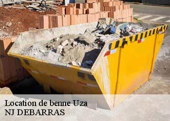 Location de benne  uza-40170 NJ DEBARRAS